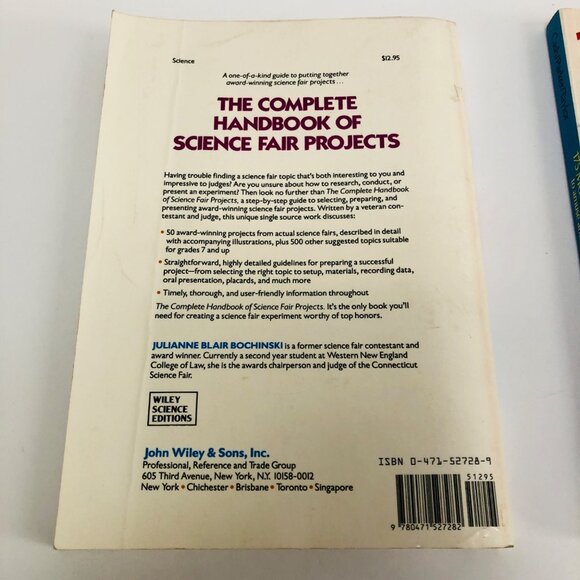 Two Science Experiment Fair Books Homeschool Educational - Picture 3 of 5